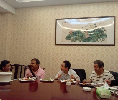 香港大學(xué)Professor Nagendra Shah教授考察仙客來公司